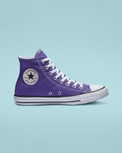 Converse Chuck Taylor All Star Férfi Magasszárú Lila | JVEIPZW-HU